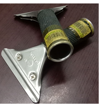 Squigee holder window