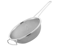 Round Mesh Strainer with handle