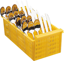 8-Compt. Cutlery Basket Ylw