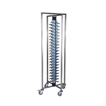 Mobile Plate Rack For 84 Plates