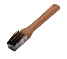 Fish Scaler with wood-handle