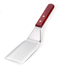 Beveled Food Turner with Wood-handle