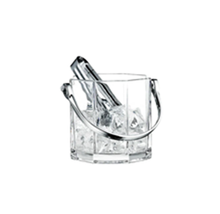 Glass Ice Bucket with Tong