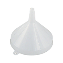 White Plastic Funnel