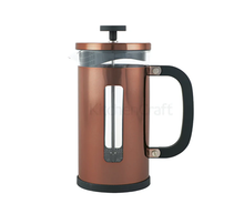 La Cafetière Edited Pisa 8 Cup Cafetière Copper