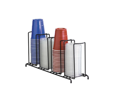 Countertop Wire Cup & Lid Dispensing Racks