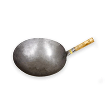 Wok with Wood-Handle